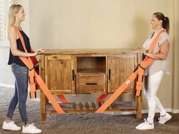 Baldų nešimo diržų ir apraišų komplektas 270 cm iki 200 kg belsilt Baldų nešimo diržų ir apraišų komplektas 270 cm iki 200 kg