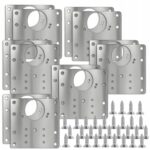 Baldų vyrių remonto plokštelių rinkinys 12 vnt 90 × 90 mm