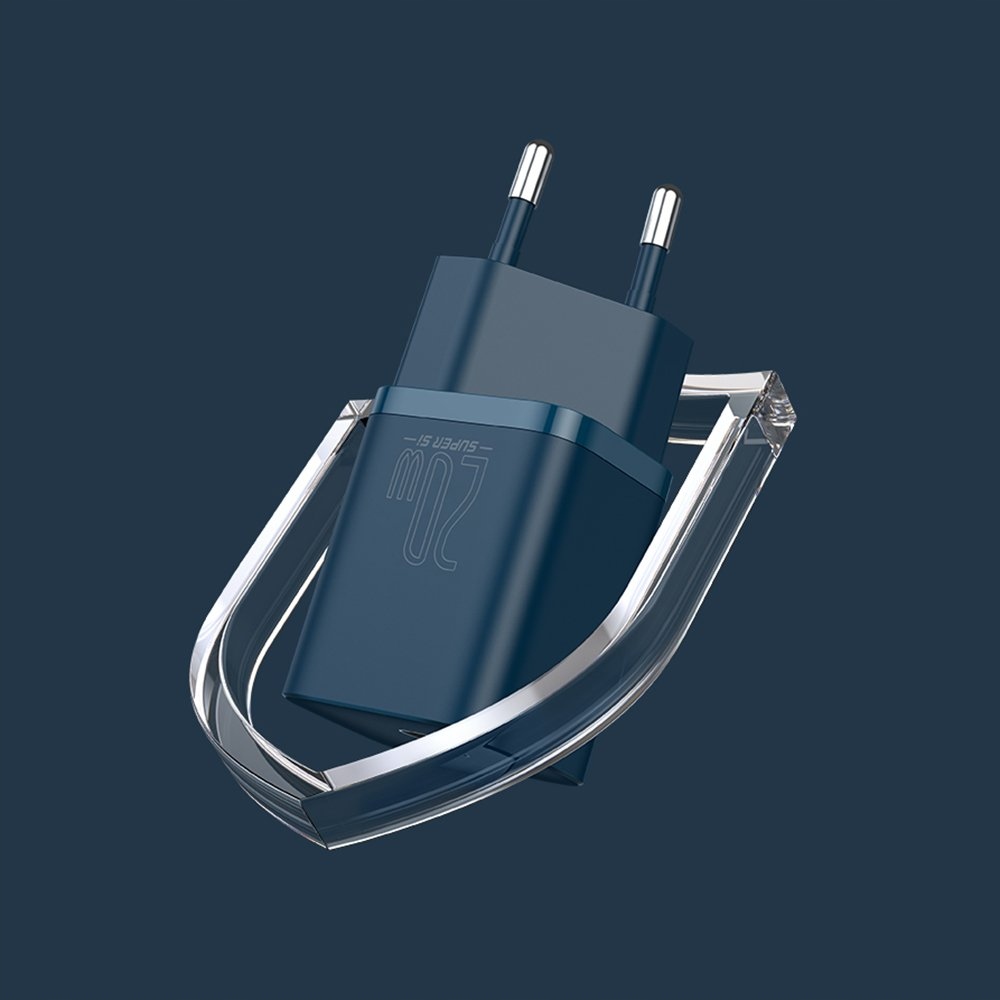 Baseus greita tinklo įkroviklis USB C 20 W tvirtas maitinimo šaltinis Kubelis + kabelis IP belsilt Baseus greita tinklo įkroviklis USB C 20 W tvirtas maitinimo šaltinis Kubelis + kabelis IP