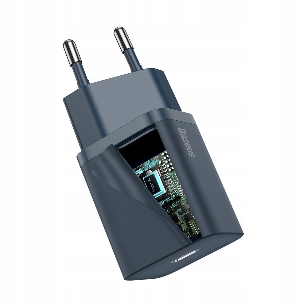 Baseus greita tinklo įkroviklis USB C 20 W tvirtas maitinimo šaltinis Kubelis + kabelis IP belsilt Baseus greita tinklo įkroviklis USB C 20 W tvirtas maitinimo šaltinis Kubelis + kabelis IP