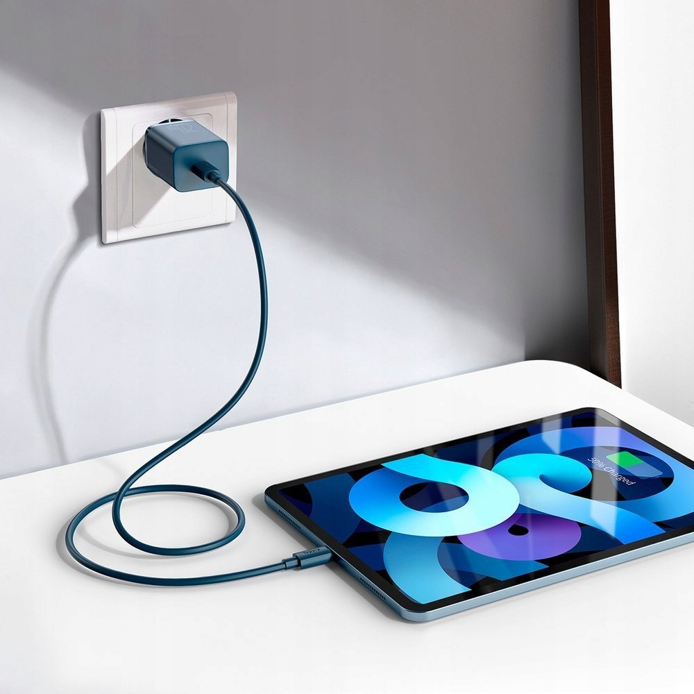 Baseus greita tinklo įkroviklis USB C 20 W tvirtas maitinimo šaltinis Kubelis + kabelis IP belsilt Baseus greita tinklo įkroviklis USB C 20 W tvirtas maitinimo šaltinis Kubelis + kabelis IP