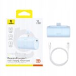 Baseus greitas išorinė baterija 5000mAh 20 W Išorinė baterija Lightning USBC+ USBC kabelis belsilt Baseus greitas išorinė baterija 5000mAh 20 W Išorinė baterija Lightning USB C+ USB C kabelis