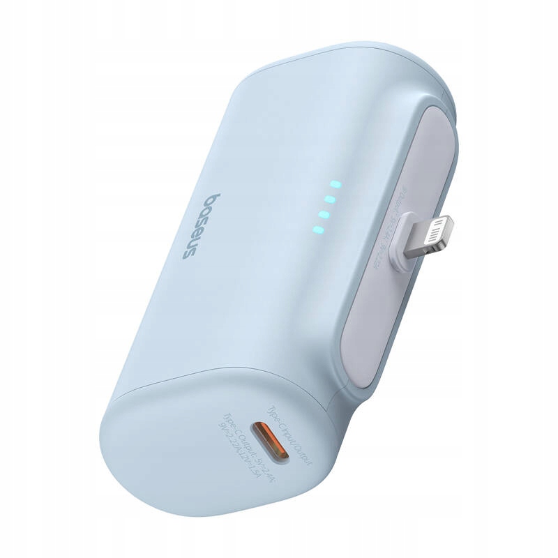 Baseus greitas išorinė baterija 5000mAh 20 W Išorinė baterija Lightning USBC+ USBC kabelis belsilt Baseus greitas išorinė baterija 5000mAh 20 W Išorinė baterija Lightning USB C+ USB C kabelis