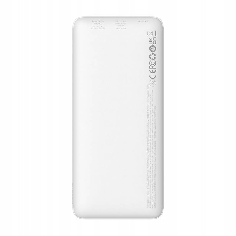 Baseus išorinė baterija su Greitu 10000mAh 20 W USBC USBA su kabeliu belsilt Baseus išorinė baterija su Greitu 10000mAh 20 W USB C USB A su kabeliu