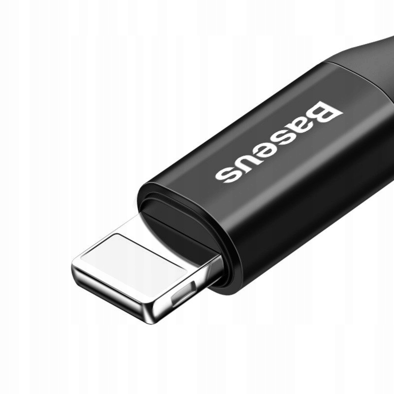 Baseus spiralinis USBALightning kabelis 2 A 1 m belsilt Baseus spiralinis USB ALightning kabelis 2 A 1 m