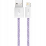 Baseus USB ALightning kabelis 2 m violetinis
