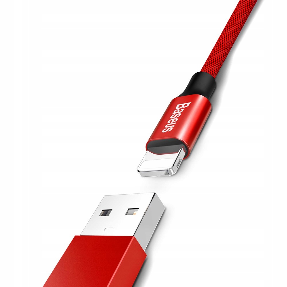 Baseus USBALightning kabelis Apple įrenginiams 18 m belsilt Baseus USB ALightning kabelis Apple įrenginiams 18 m
