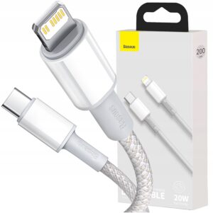 Baseus USB CLightning kabelis su PD įkrovimu 20 W 2 m