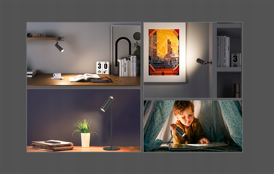 Belaidė stalinė lempa Yeelight 4w1 USBC Segtukas laikiklis ant Magnetas belsilt Belaidė stalinė lempa Yeelight 4w1 USB C Segtukas laikiklis ant Magnetas