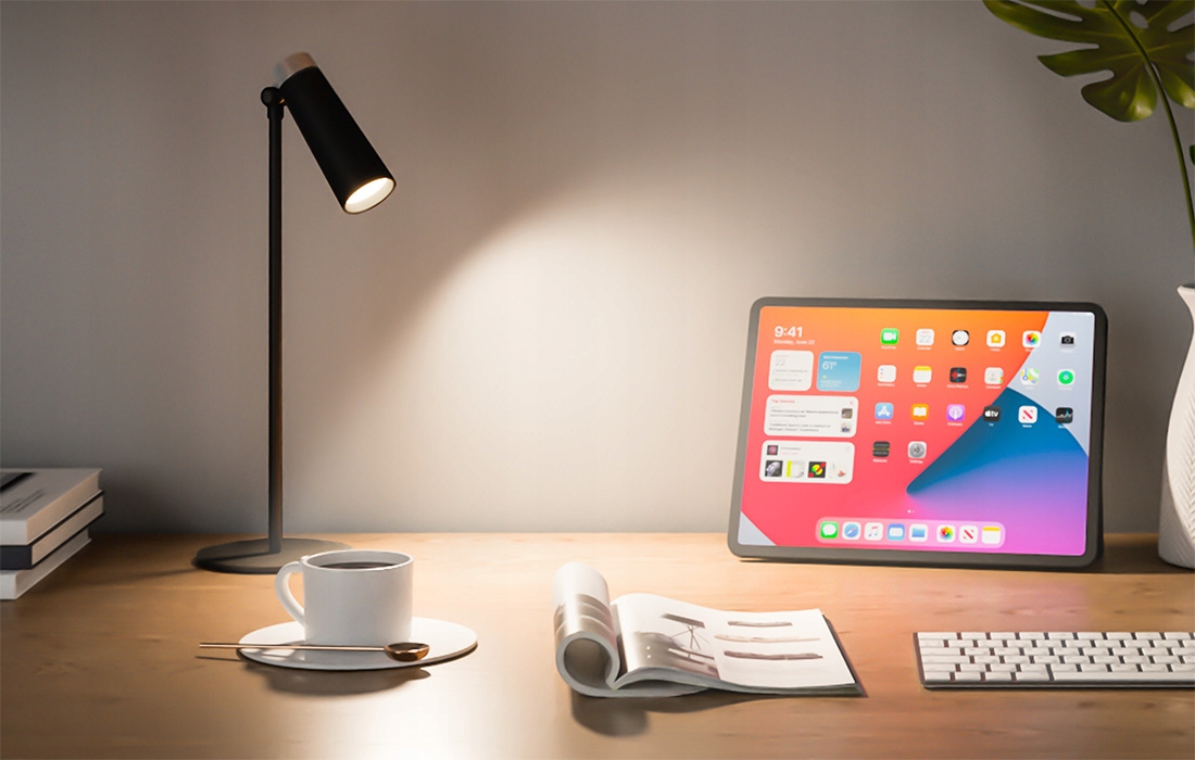 Belaidė stalinė lempa Yeelight 4w1 USBC Segtukas laikiklis ant Magnetas belsilt Belaidė stalinė lempa Yeelight 4w1 USB C Segtukas laikiklis ant Magnetas