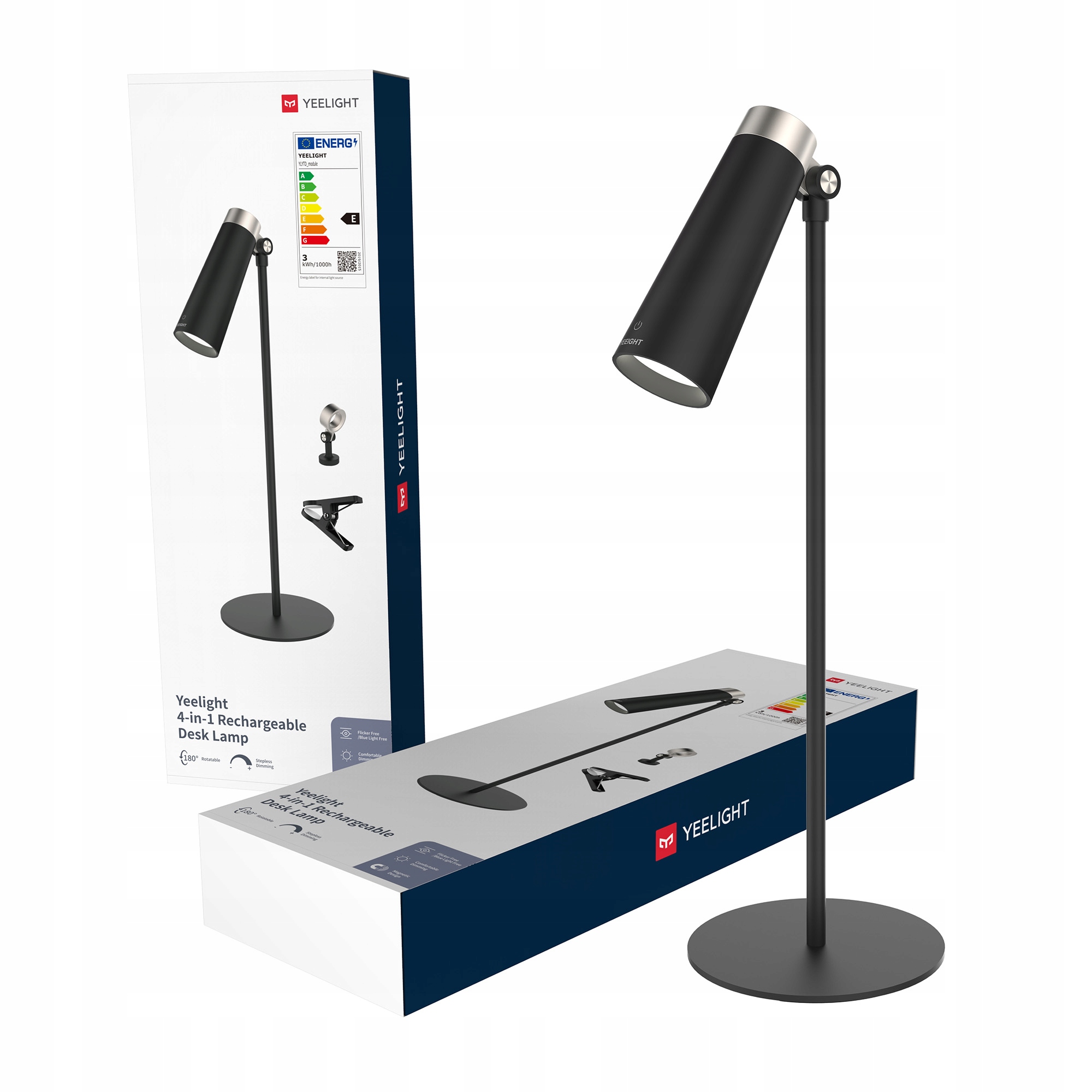 Belaidė stalinė lempa Yeelight 4w1 USBC Segtukas laikiklis ant Magnetas belsilt Belaidė stalinė lempa Yeelight 4w1 USB C Segtukas laikiklis ant Magnetas