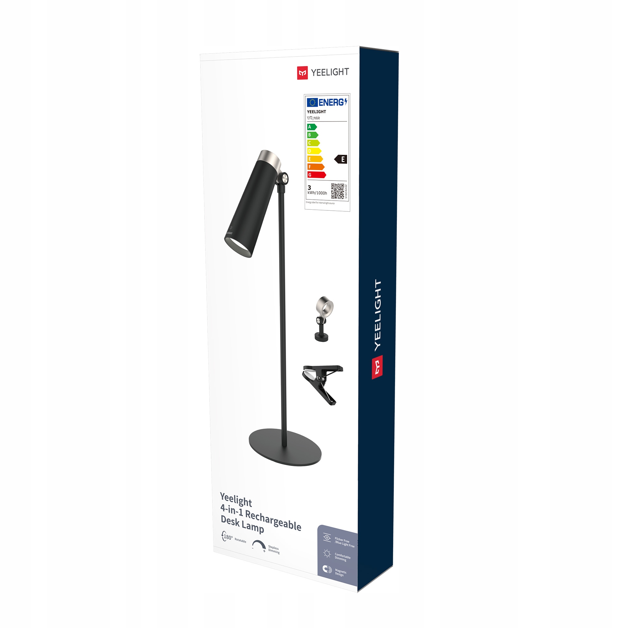 Belaidė stalinė lempa Yeelight 4w1 USBC Segtukas laikiklis ant Magnetas belsilt Belaidė stalinė lempa Yeelight 4w1 USB C Segtukas laikiklis ant Magnetas