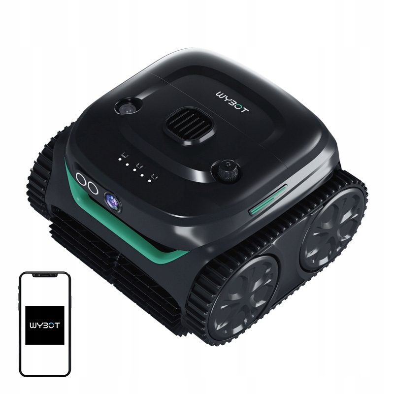 Belaidis Robotas skirta Valymo baseinų Wybot C2 Pro Vision dulkių siurblys belsilt Belaidis Robotas skirta Valymo baseinų Wybot C2 Pro Vision dulkių siurblys