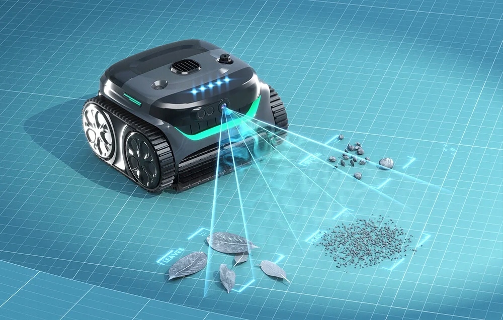 Belaidis Robotas skirta Valymo baseinų Wybot C2 Pro Vision dulkių siurblys belsilt Belaidis Robotas skirta Valymo baseinų Wybot C2 Pro Vision dulkių siurblys