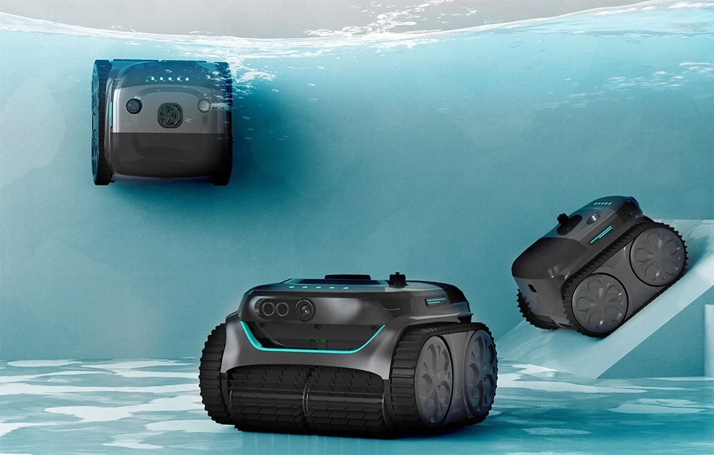 Belaidis Robotas skirta Valymo baseinų Wybot C2 Pro Vision dulkių siurblys belsilt Belaidis Robotas skirta Valymo baseinų Wybot C2 Pro Vision dulkių siurblys