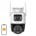 Besisukanti kamera vidinė Wi Fi IMOU Ranger Dual 8MP Du objektyvai Microsd
