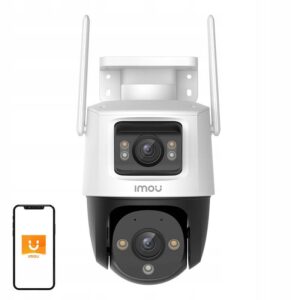 Besisukanti kamera vidinė Wi-Fi IMOU Ranger Dual 8MP Du objektyvai Microsd