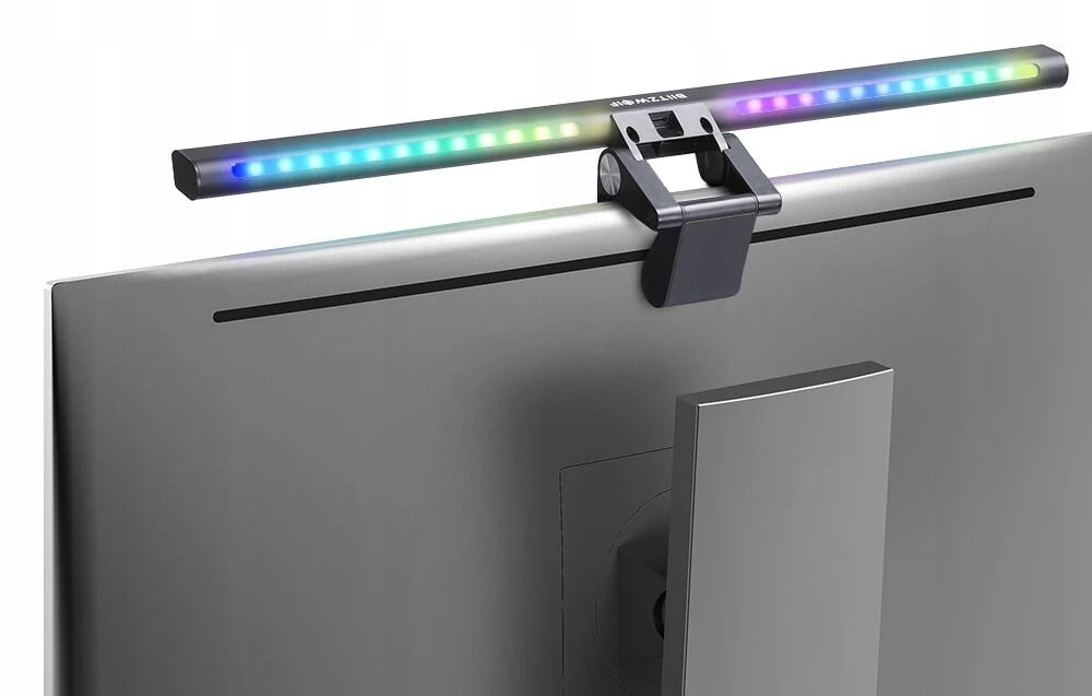 BlitzWolf BWCML6 lempa ant monitorius lempute LED RGB USB nuotolinio valdymo pultas Reguliavimas Spalvų belsilt BlitzWolf BW CML6 lempa ant monitorius lempute LED RGB USB nuotolinio valdymo pultas Reguliavimas Spalvų