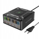 BlitzWolf BWS28 tinklo įkroviklis ir belaidė Qi PD31 QC4+ 6w1 260 W belsilt BlitzWolf BW S28 tinklo įkroviklis ir belaidė Qi PD31 QC4+ 6w1 260 W