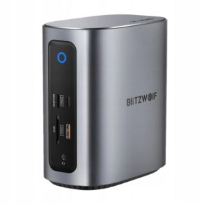 BlitzWolf BWTH15 Įkrovimo stotelė 17w1 3xUSB 30 4xUSBC RJ45 micro SD PD belsilt BlitzWolf BW TH15 Įkrovimo stotelė 17w1 3xUSB 30 4xUSB C RJ45 micro SD PD