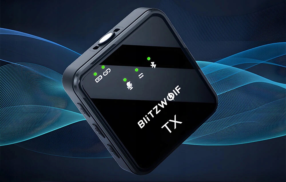 BlitzWolf mikrofonas belaidis Bwsx63 1000mah Perdavimas 24g belsilt BlitzWolf mikrofonas belaidis Bw sx63 1000mah Perdavimas 24g