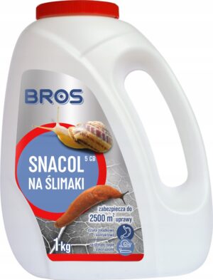Bros Snacol 3 GB granulės nuo šliužų ir sraigių 1 kg sodo ir daržo apsaugai belsilt Bros Snacol 3 GB granulės nuo šliužų ir sraigių 1 kg sodo ir daržo apsaugai
