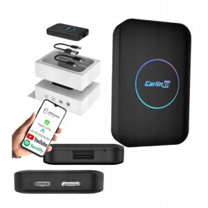 Carlinkit Lite S belaidis adapteris Tbox CarPlay Android automobilis mini HDMI