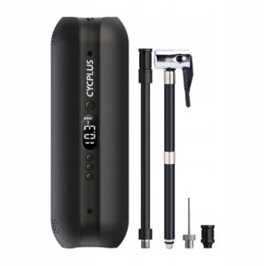 CYCPLUS AL1 pompa elektrinė kompresorius 150 Psi LED išorinė baterija USB C