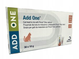 Dechra Add One kreminis maisto gardiklis katėms su lašiša, 30 x 10 g