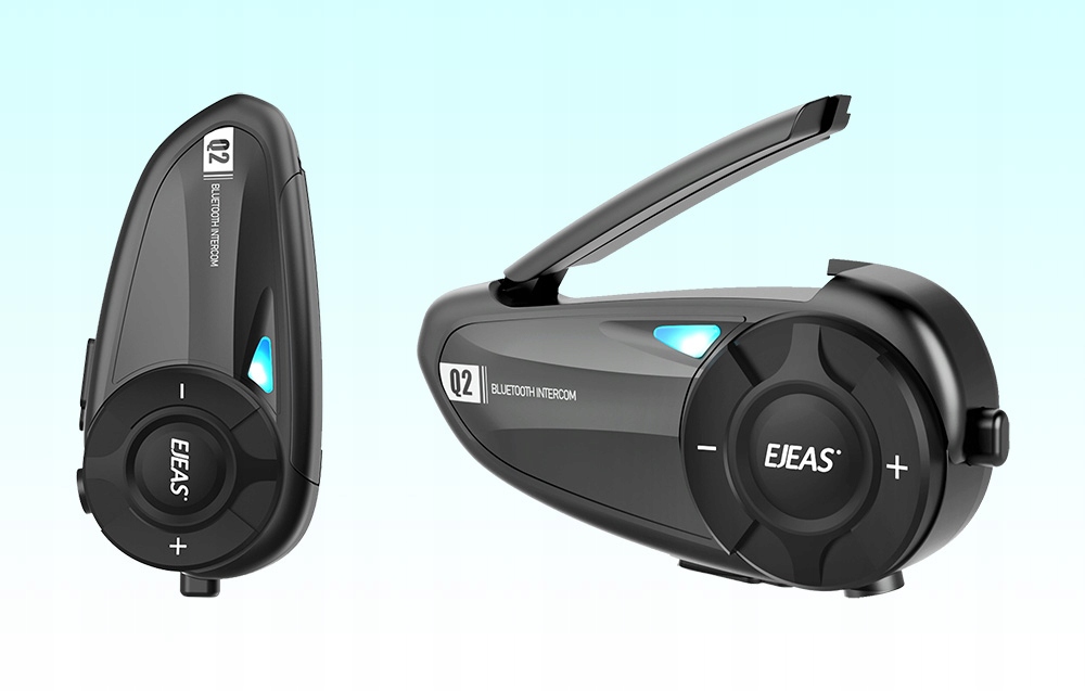 Ejeas Q2 Interkomas motociklo IP65 skirta 800M max 2 Žmonės Mesh Bluetooth 51 belsilt Ejeas Q2 Interkomas motociklo IP65 skirta 800M max 2 Žmonės Mesh Bluetooth 51