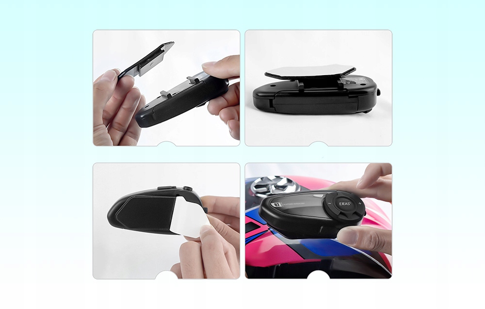 Ejeas Q2 Interkomas motociklo IP65 skirta 800M max 2 Žmonės Mesh Bluetooth 51 belsilt Ejeas Q2 Interkomas motociklo IP65 skirta 800M max 2 Žmonės Mesh Bluetooth 51