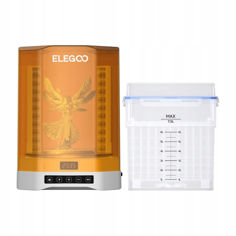 ELEGOO Mercury Plus 30 įrenginys skirta Plovimo ir Džiovinimo Kietinimas belsilt ELEGOO Mercury Plus 30 įrenginys skirta Plovimo ir Džiovinimo Kietinimas