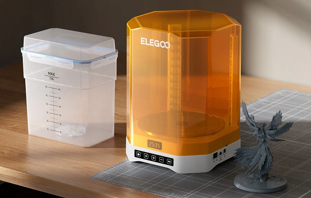 ELEGOO Mercury Plus 30 įrenginys skirta Plovimo ir Džiovinimo Kietinimas belsilt ELEGOO Mercury Plus 30 įrenginys skirta Plovimo ir Džiovinimo Kietinimas