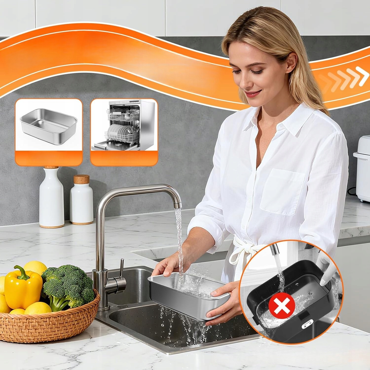 Elektrinė pietų dėžutė 18 l 80 W 1224220 V su šaukštu ir šakute juoda belsilt Elektrinė pietų dėžutė 18 l 80 W 1224220 V su šaukštu ir šakute juoda