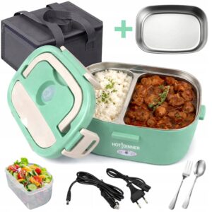 Elektrinė pietų dėžutė Hot Dinner 15 l 60 W 1224230 V su terminiu krepšiu su stalo įrankiais