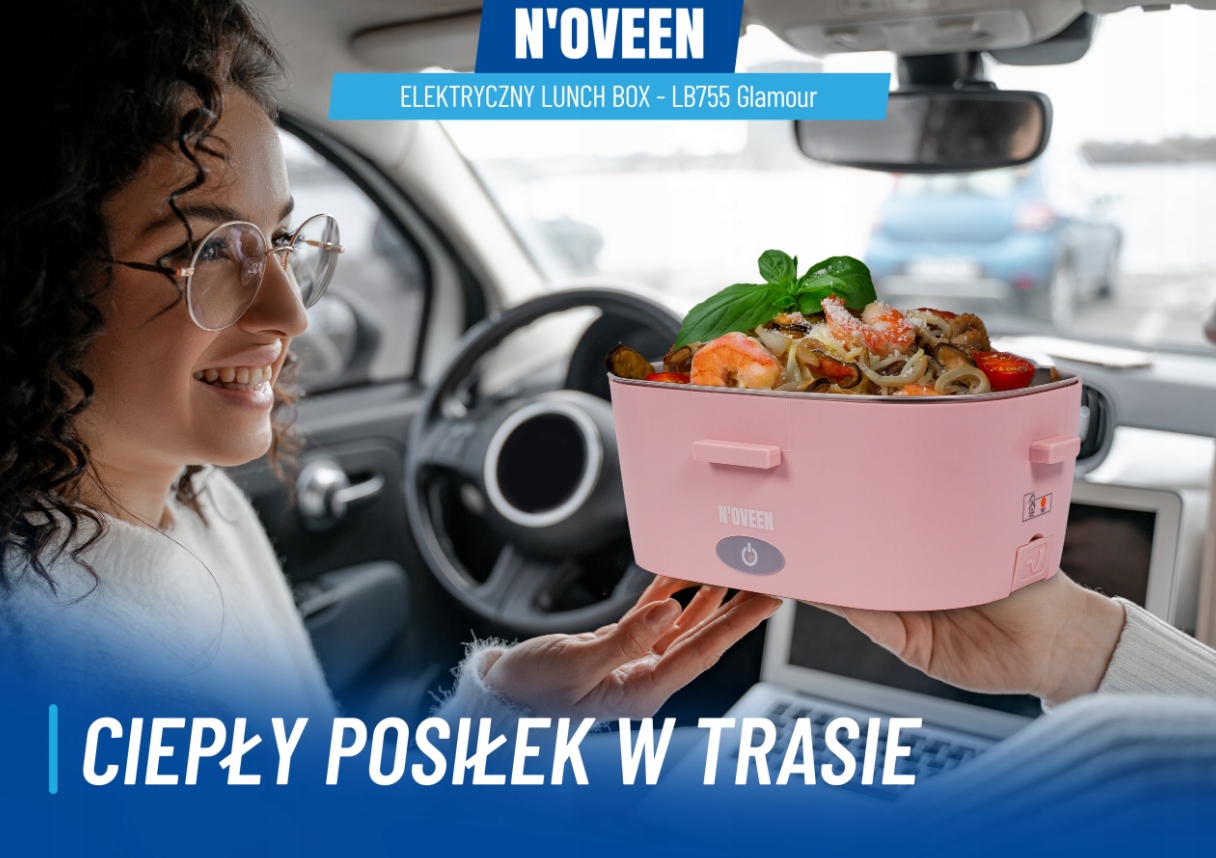 Elektrinė pietų dėžutė Noveen LB755 11 l 60 W 1224230 V su terminiu krepšiu su šaukštu belsilt Elektrinė pietų dėžutė Noveen LB755 11 l 60 W 1224230 V su terminiu krepšiu su šaukštu