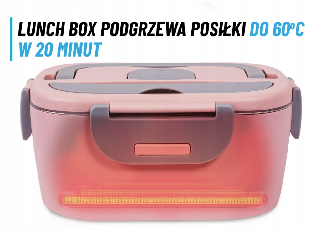 Elektrinė pietų dėžutė Noveen LB755 11 l 60 W 1224230 V su terminiu krepšiu su šaukštu belsilt Elektrinė pietų dėžutė Noveen LB755 11 l 60 W 1224230 V su terminiu krepšiu su šaukštu