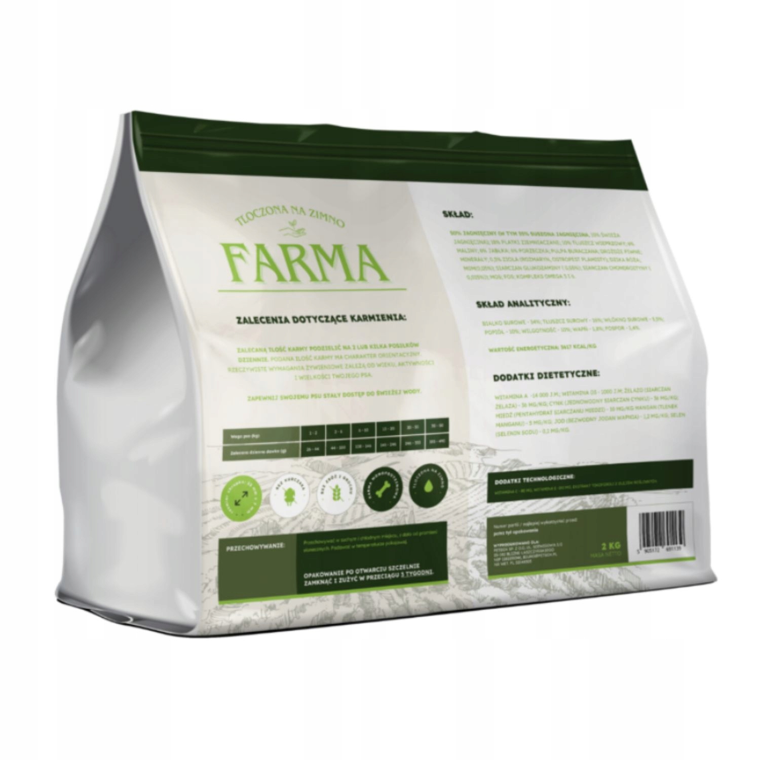 Farma hipoalerginis šaltai spaustas maistas šunims su aviena 2 kg belsilt Farma hipoalerginis šaltai spaustas maistas šunims su aviena 2 kg