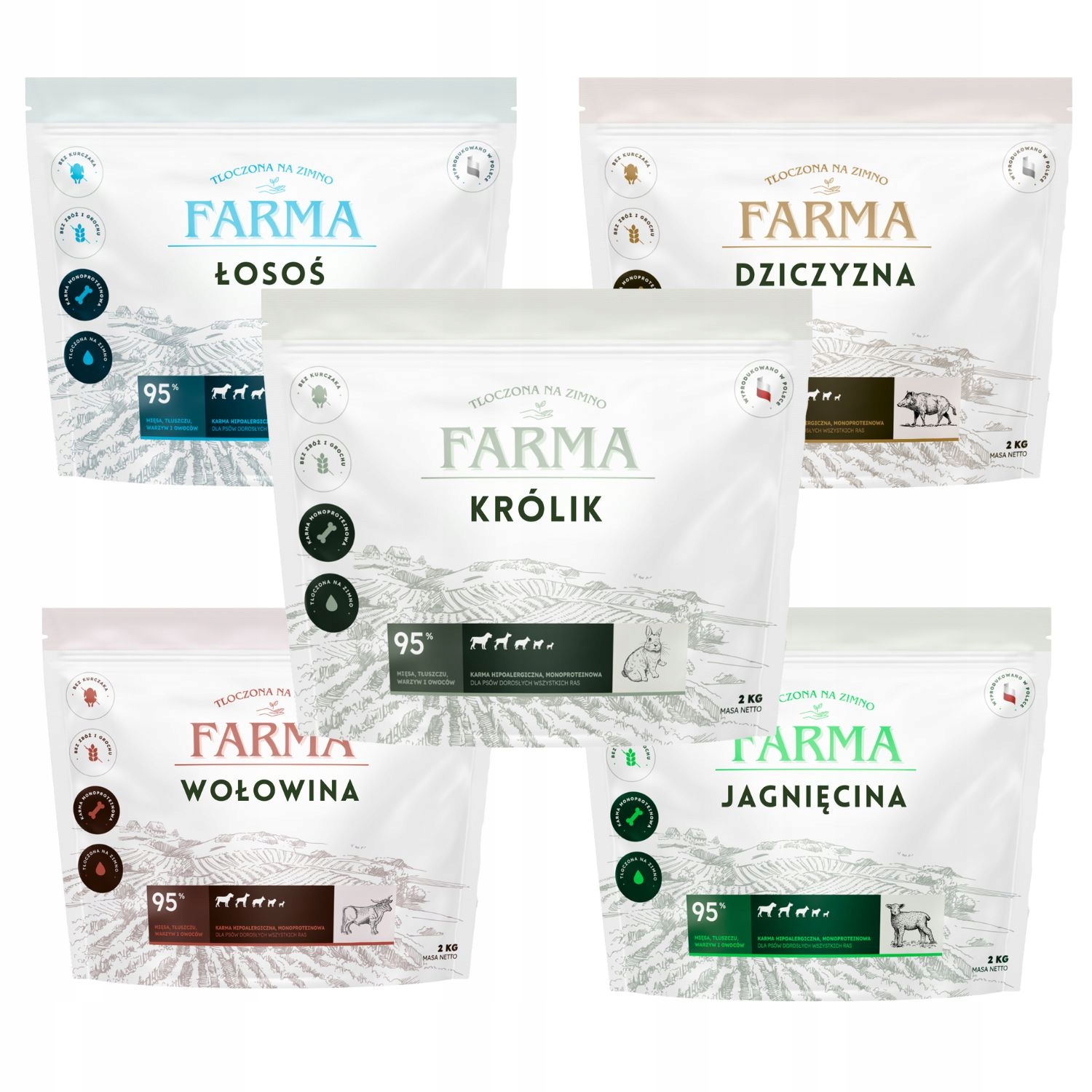Farma monoproteinis šaltai spaustas maistas šunims su arkliena 2 kg belsilt Farma monoproteinis šaltai spaustas maistas šunims su arkliena 2 kg
