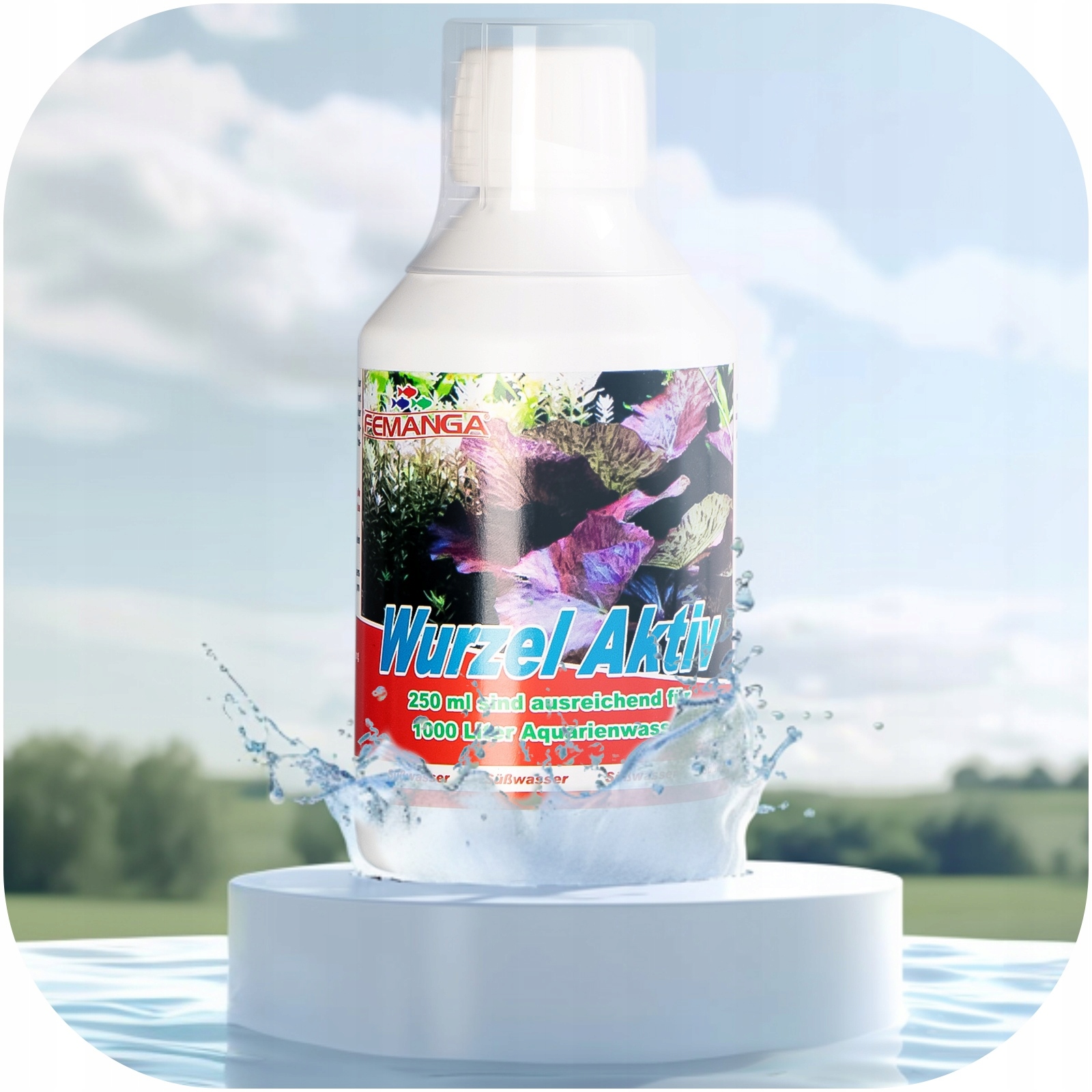 Femanga Wurzel Aktiv priemonė akvariumo sraigėms planarijoms ir hidroms 250 ml nuo sraigių planarijų ir hidrų belsilt Femanga Wurzel Aktiv priemonė akvariumo sraigėms planarijoms ir hidroms 250 ml nuo sraigių planarijų ir hidrų