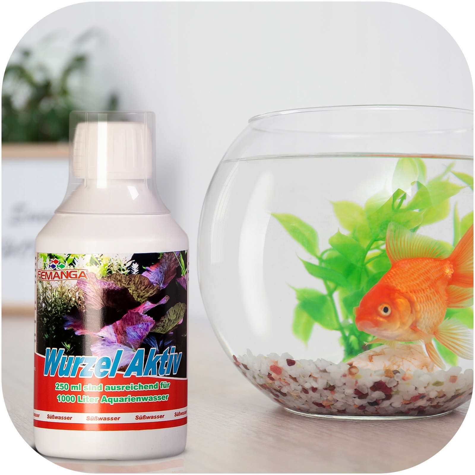 Femanga Wurzel Aktiv priemonė akvariumo sraigėms planarijoms ir hidroms 250 ml nuo sraigių planarijų ir hidrų belsilt Femanga Wurzel Aktiv priemonė akvariumo sraigėms planarijoms ir hidroms 250 ml nuo sraigių planarijų ir hidrų