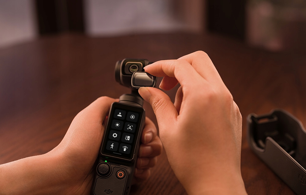 Filtras Šviesą išsklaidantis Difuzinis Tipas Black Mist kamerai DJI Osmo Pocket 3 belsilt Filtras Šviesą išsklaidantis Difuzinis Tipas Black Mist kamerai DJI Osmo Pocket 3