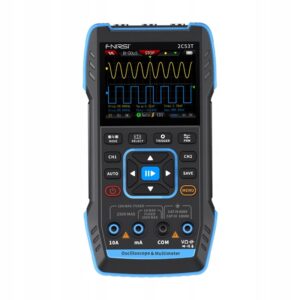 FNIRSI 2C53T 3w1 nešiojamas osciloskopas multimetras Generator