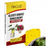 Focus geltonos lipnios plokštelės vazonams nuo skraidančių kenkėjų 12 vnt belsilt Focus geltonos lipnios plokštelės vazonams nuo skraidančių kenkėjų 12 vnt