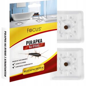 FOCUS lipnios gaudyklės cukrinukams su maistiniu atraktantu, 2 vnt.