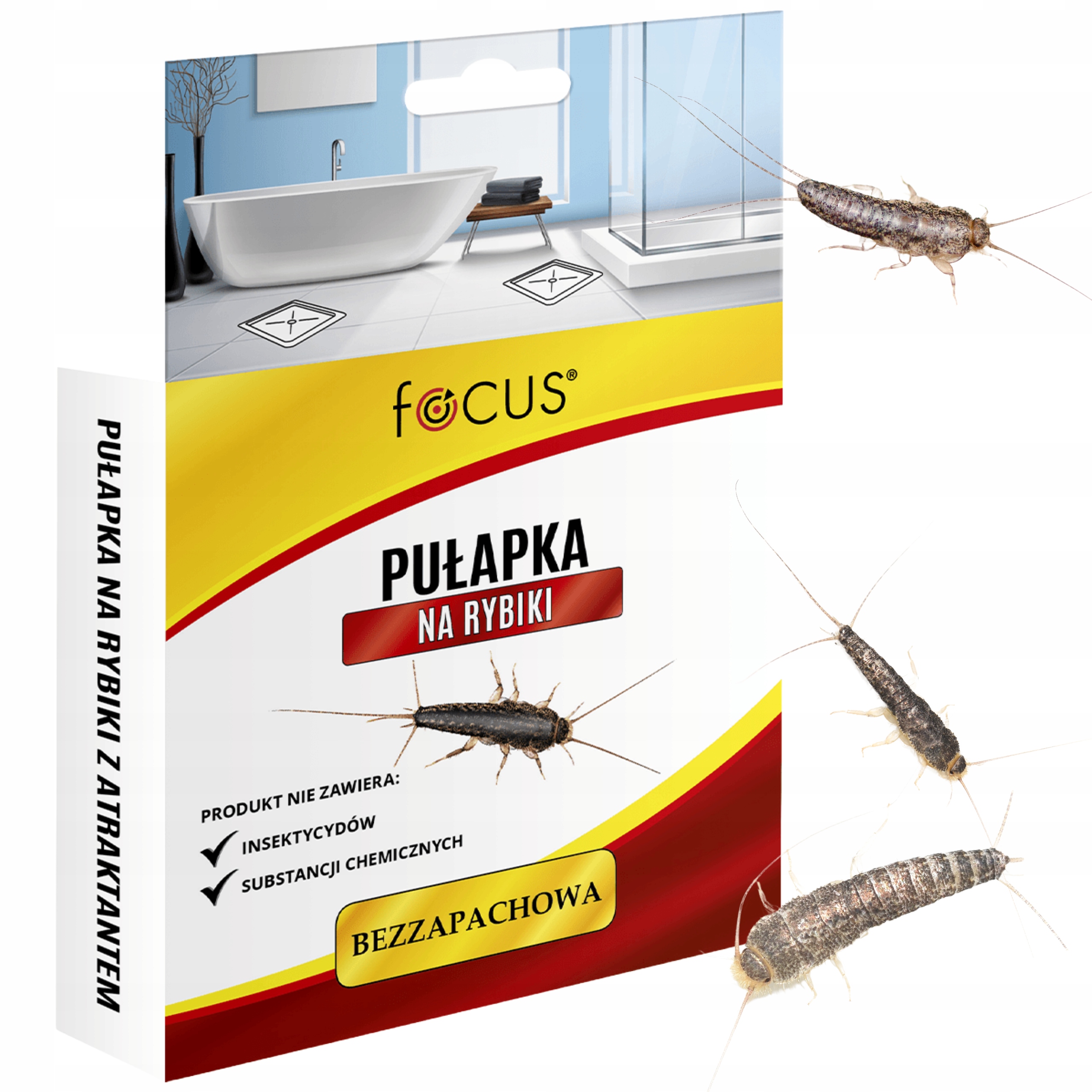 FOCUS lipnios gaudyklės cukrinukams su maistiniu atraktantu, 2 vnt.