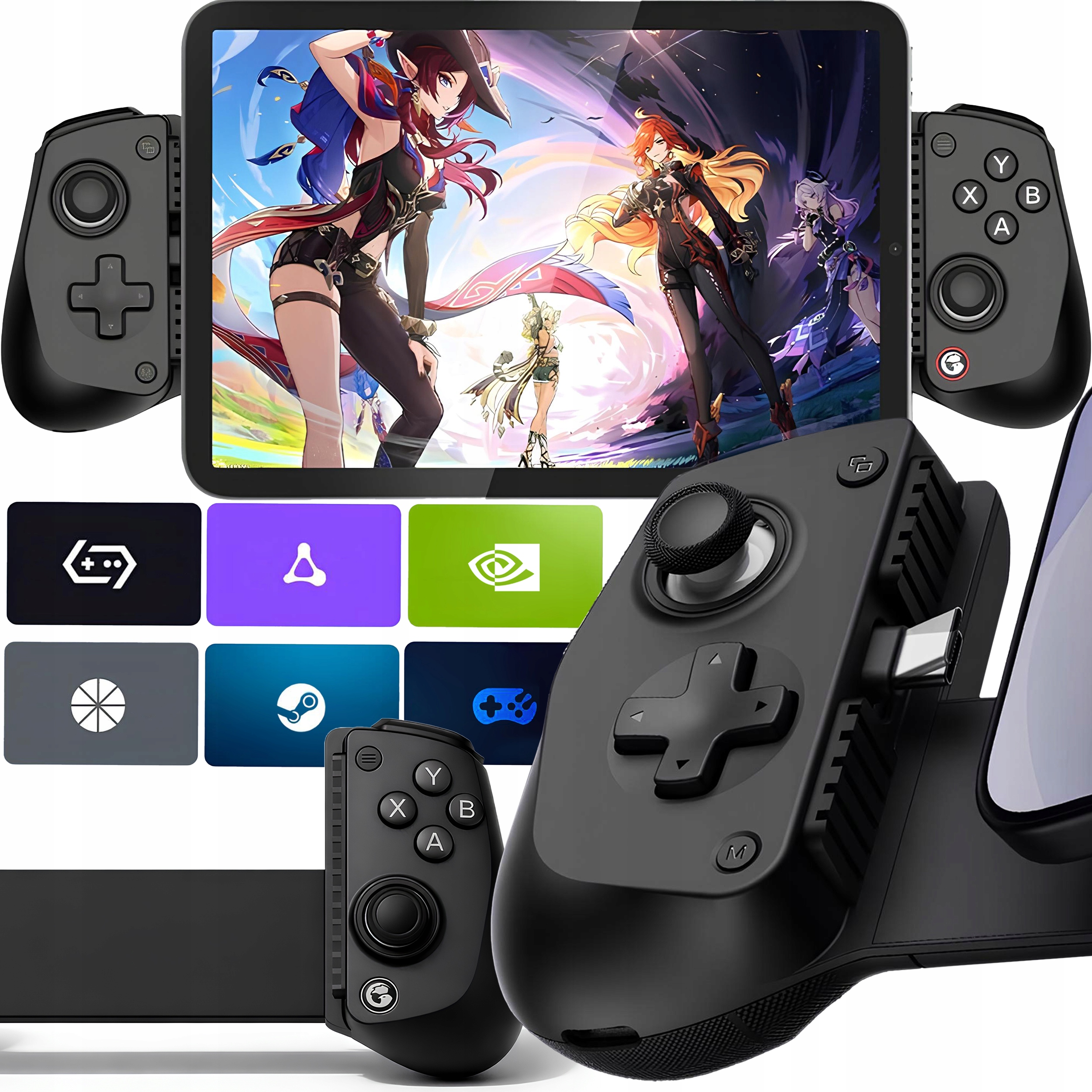 Gamepad valdiklis mobilus GameSir X5 Lite USB-C su laikiklis telefonui