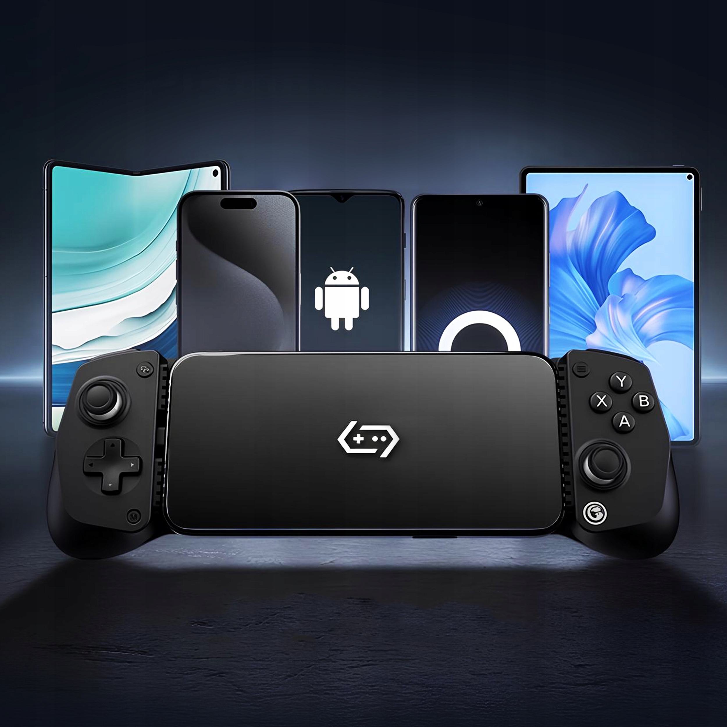 Gamepad valdiklis mobilus GameSir X5 Lite USB-C su laikiklis telefonui