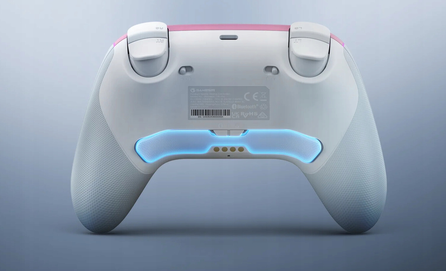 Gamepad valdiklis skirta žaidimų Gamesir Super Nova rožinis PC / iOS / Switch BT USB
