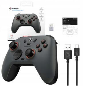 GameSir Nova 2 Lite valdiklis belaidis Switch PC Android iOS pilkas